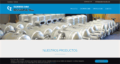 Desktop Screenshot of caldereriazubia.com
